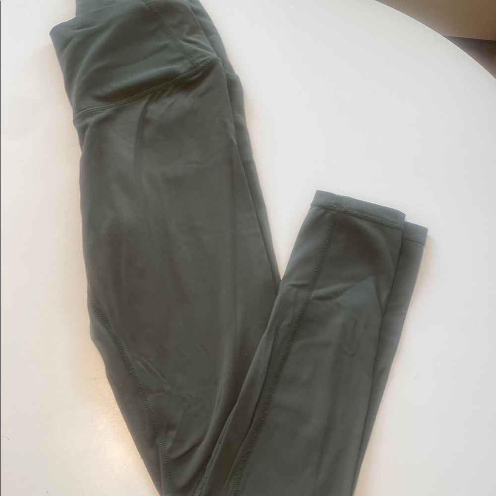 Olive Green Leggings